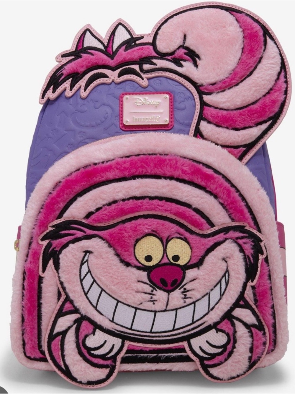 NWT - Disney’s Alice in Wonderland Cheshire Cat Loungefly Backpack
